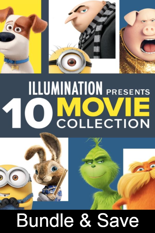 Illumination 10-Movie Collection - HD (MA/VUDU)