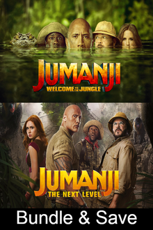  Jumanji 2-Movie Bundle - HD (MA/VUDU)