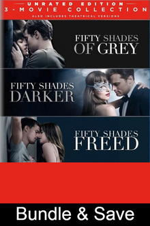  Fifty Shades: 3-Movie Collection - HD (MA/Vudu)