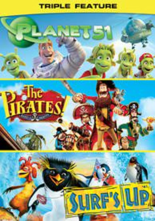 Planet 51/The Pirates/Surfs Up - SD (MA/Vudu)