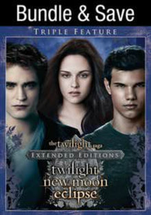  Twilight Saga Triple Feature Extended Editions - HD (Vudu)